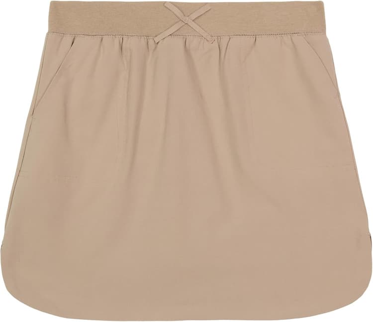 Izod Girls' School Uniform Pull-on Scooter Skirt with Undershorts, Knit Waistband & Functional Pockets, Wrinkle Resistant