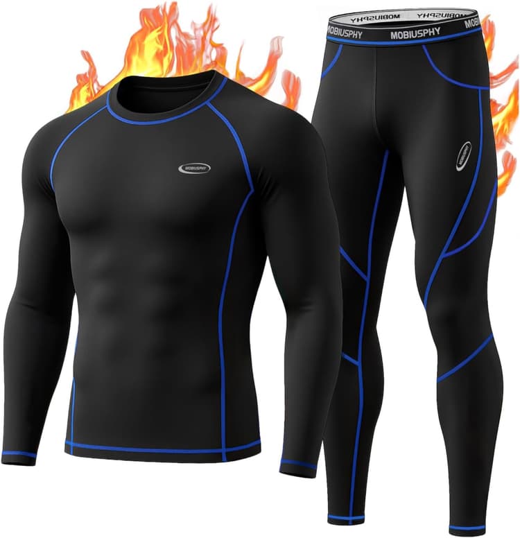 sous-Vêtement Thermique Homme Ensemble de sous vêtements Thermiques Hiver