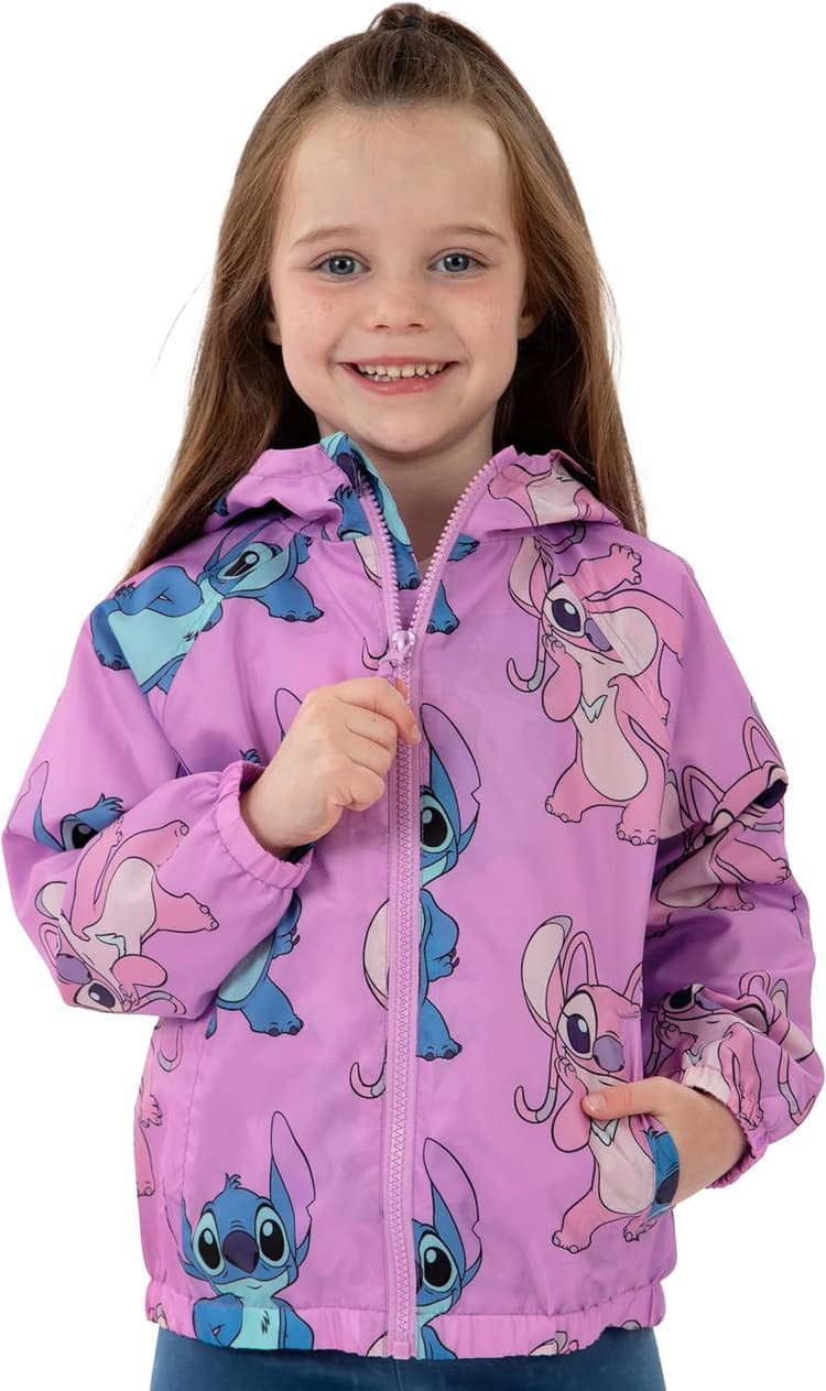 Disney Stitch Veste, Imperméable Fille Lilo Et Stitch, Manteau De Pluie Fille, Imperméable Enfant Angel
