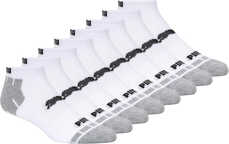 PUMA mens Low Cut Socks (8-pack)