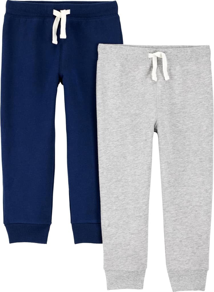 Simple Joys by Carter's Little Boys' 2-Pack Pull-On Fleece Pants