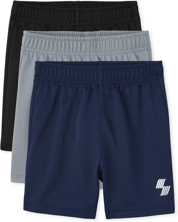 The Children's Place Baby Toddler Boys' Athletic Basketball Shorts